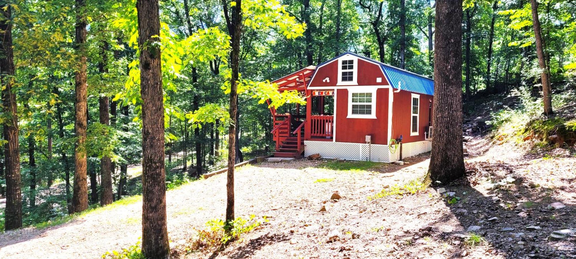 The Americana - Parker Creek Bend Cabins Мурфрисборо Экстерьер фото