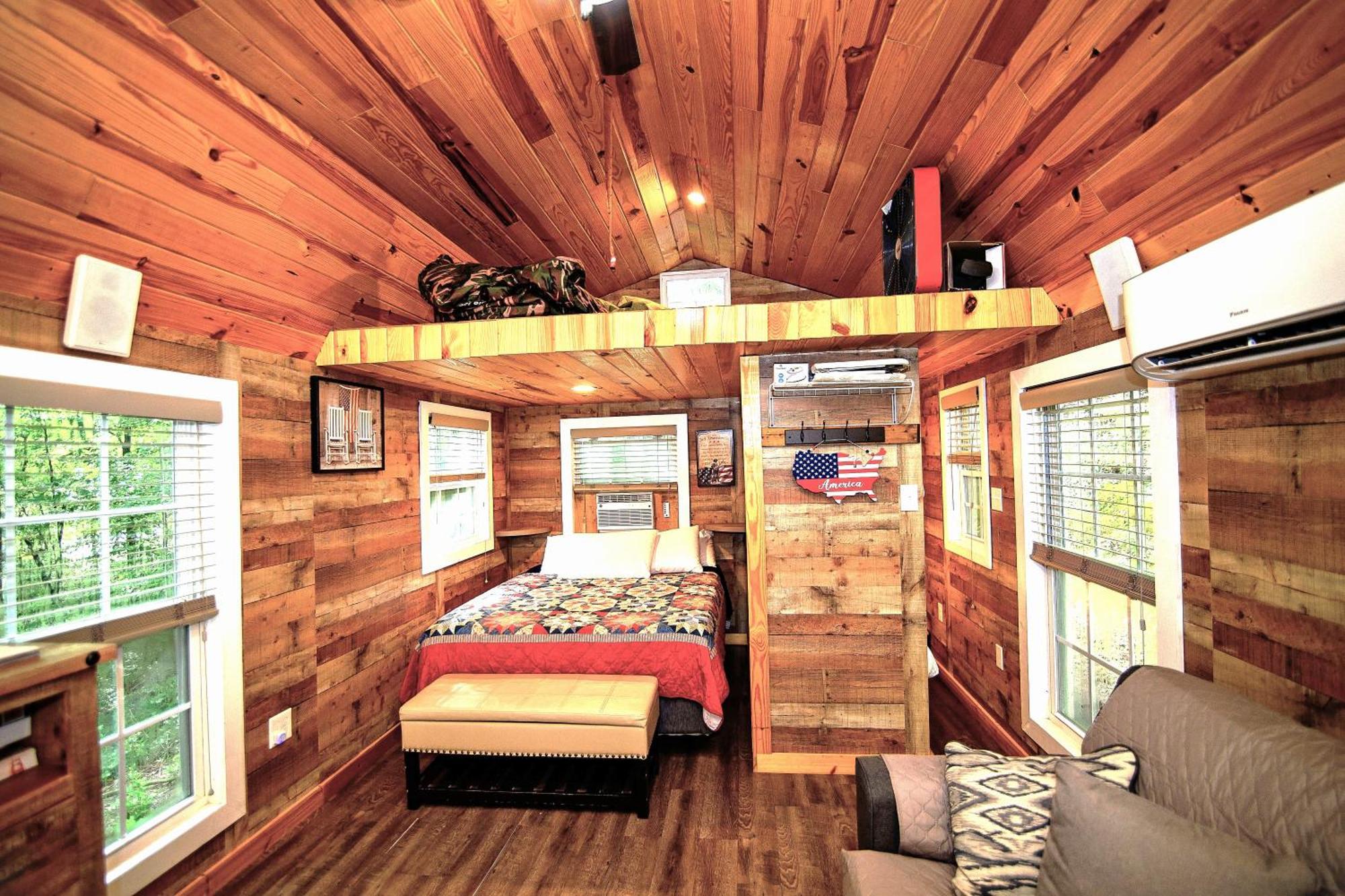 The Americana - Parker Creek Bend Cabins Мурфрисборо Экстерьер фото